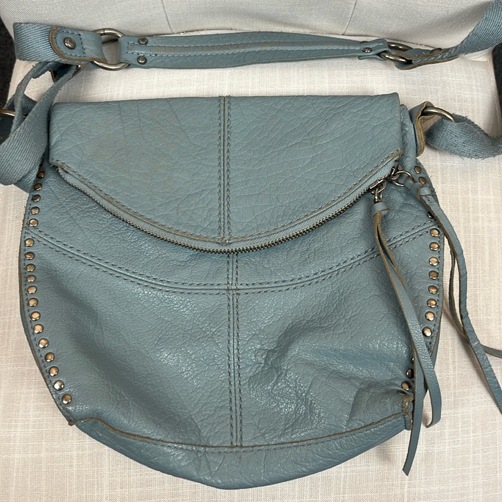The Sak Blue Crossbody Bag
